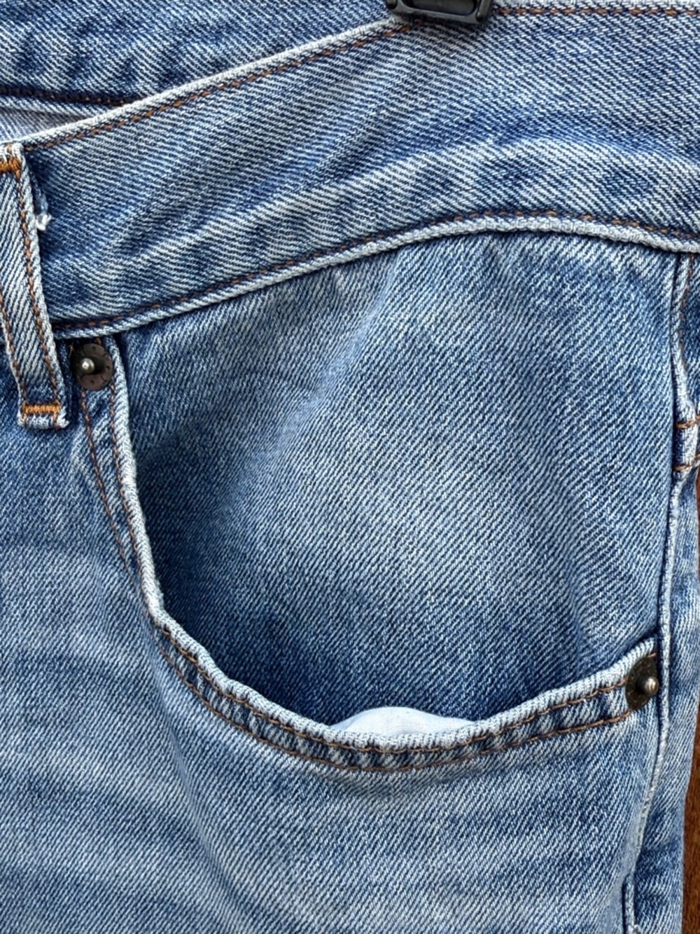 Theory Women's Straight-Leg Jeans in Light Blue Wash Size 29 - Picture 9 of 12